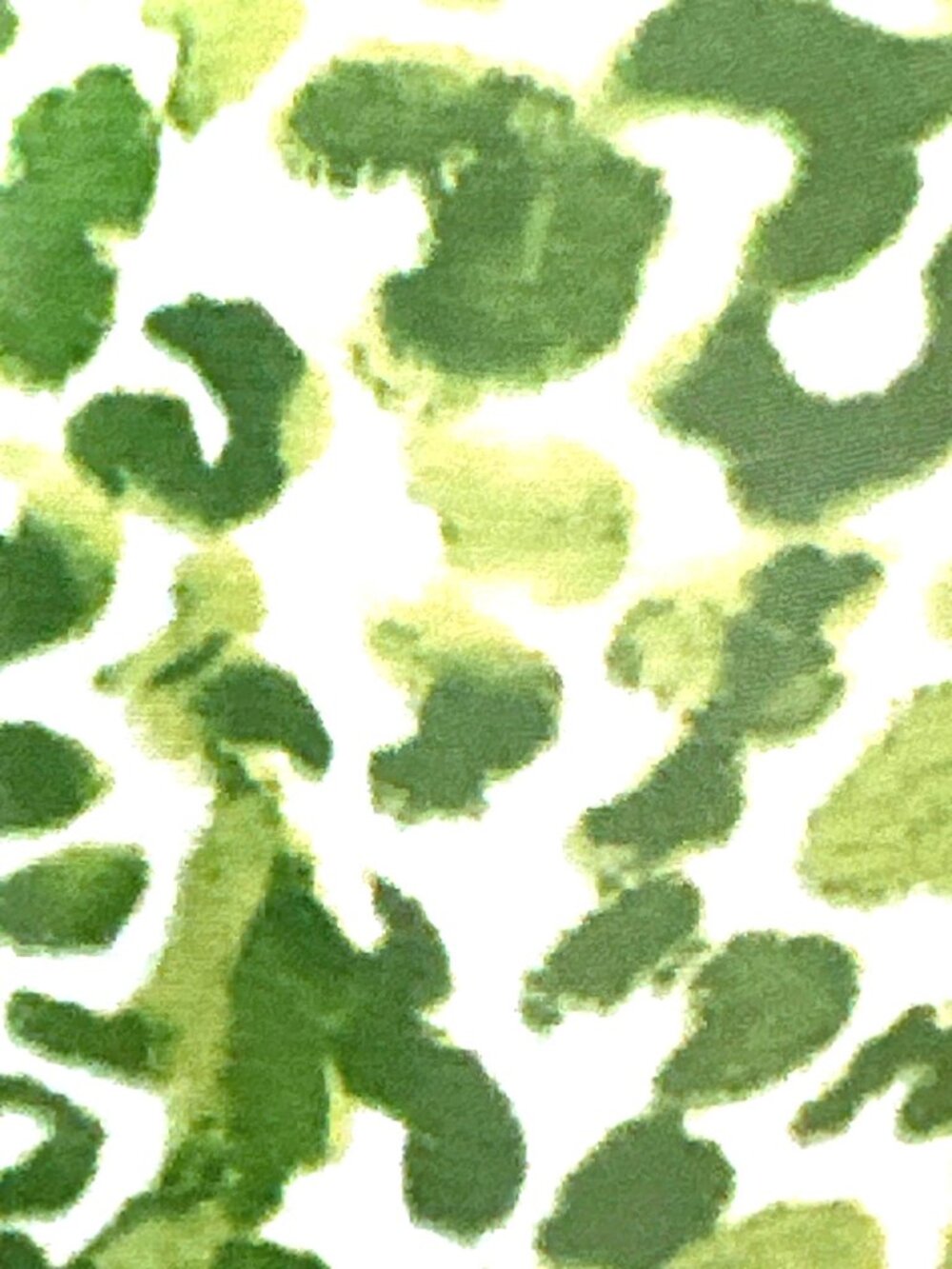 Apt 9 XL Green White Animal Print Sheer Tunic Blouse Resortcore Boho Flowy Style - Picture 7 of 12